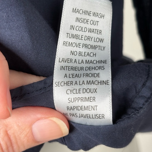 Frank & Eileen Navy Button Down Shirt - Picture 8 of 8